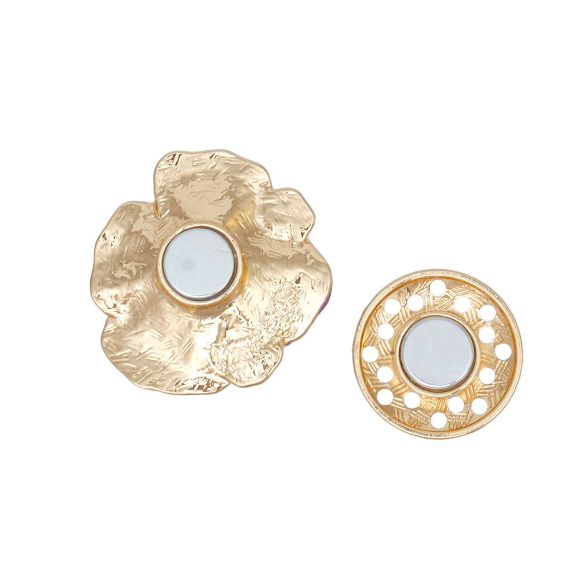 Magnetic Brooch Yellow Poppy Pin for Women