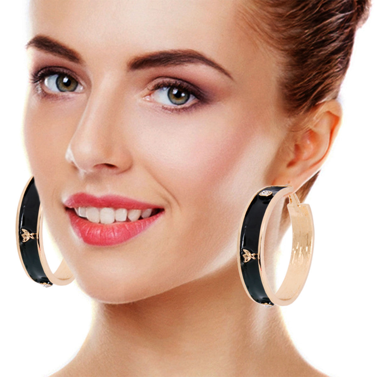 Black Bee Casting Heavy Hoops
