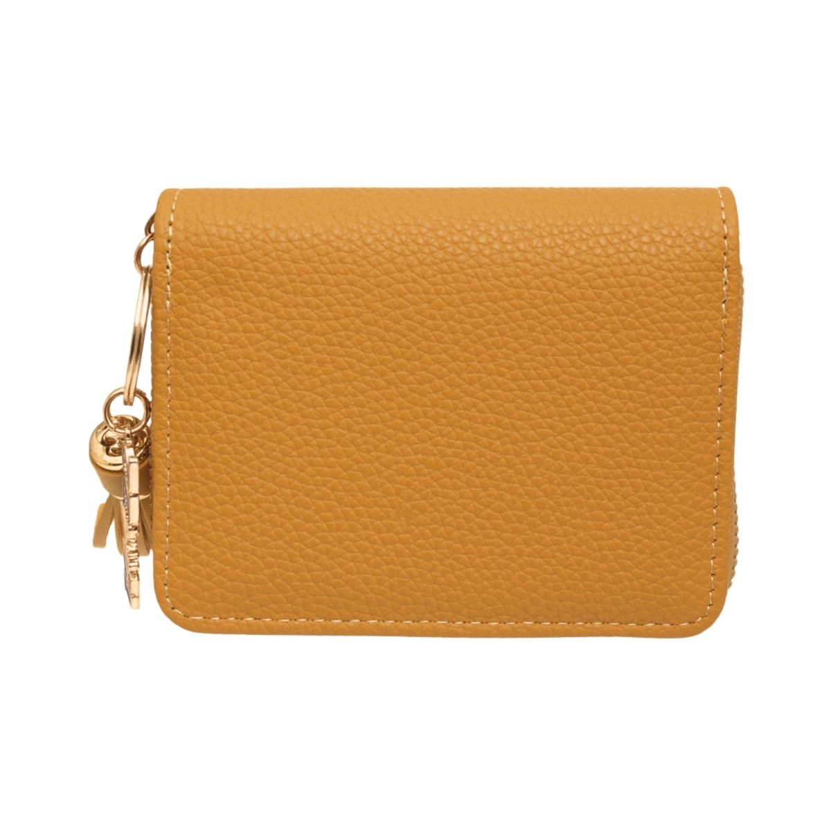 SGRHO Soror Yellow Tassel Keychain Zipper Wallet