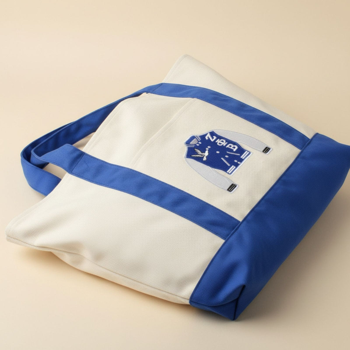 ZPB Sorority Large Canvas Tote Bag Reusable Merch
