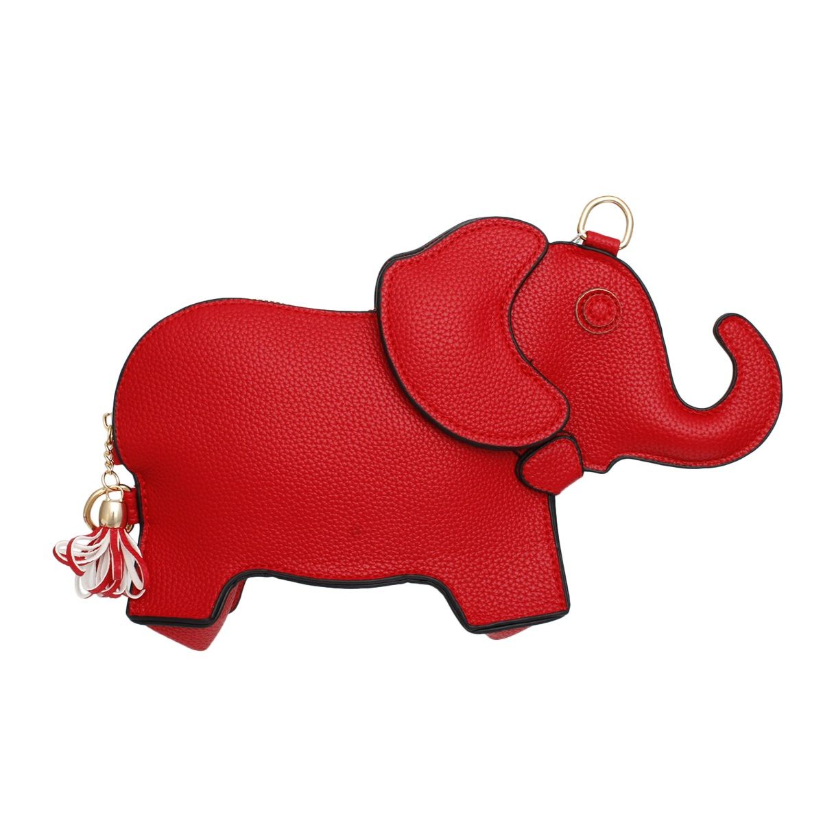 Bag Red Elephant Crossbody Clutch for Women DST