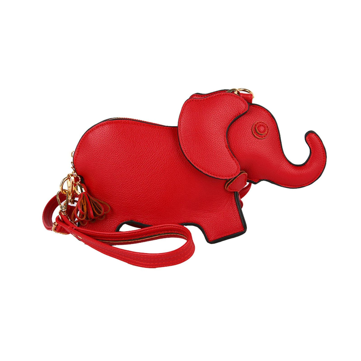 Bag Red Elephant Crossbody Clutch for Women DST