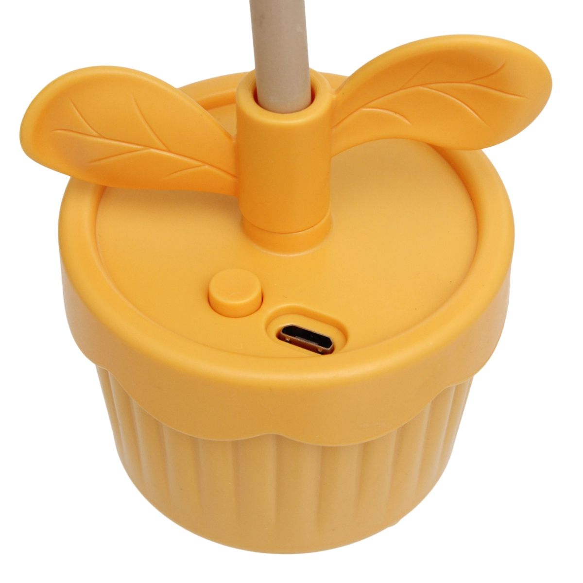 Portable Desk Fan Yellow Flower Pot Pompompurin