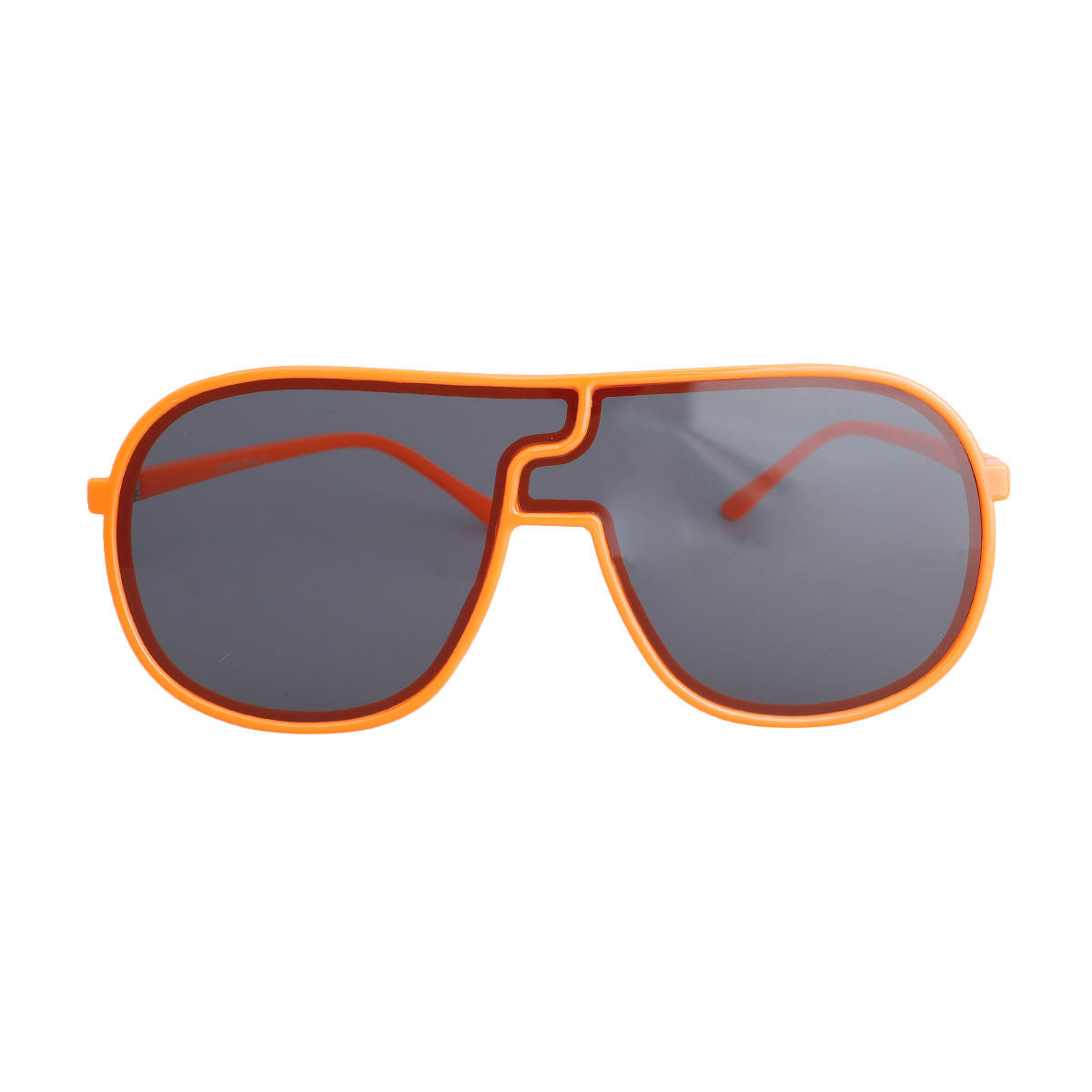 Orange Frame Puzzle Piece Aviators