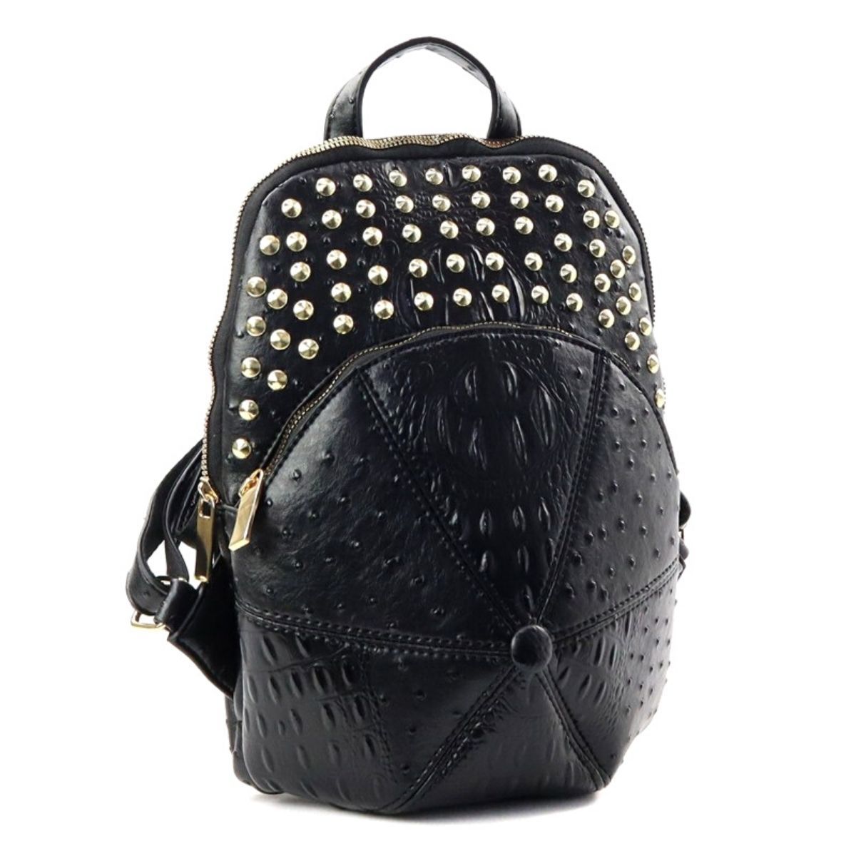 Black Baseball Hat Shaped Backpack