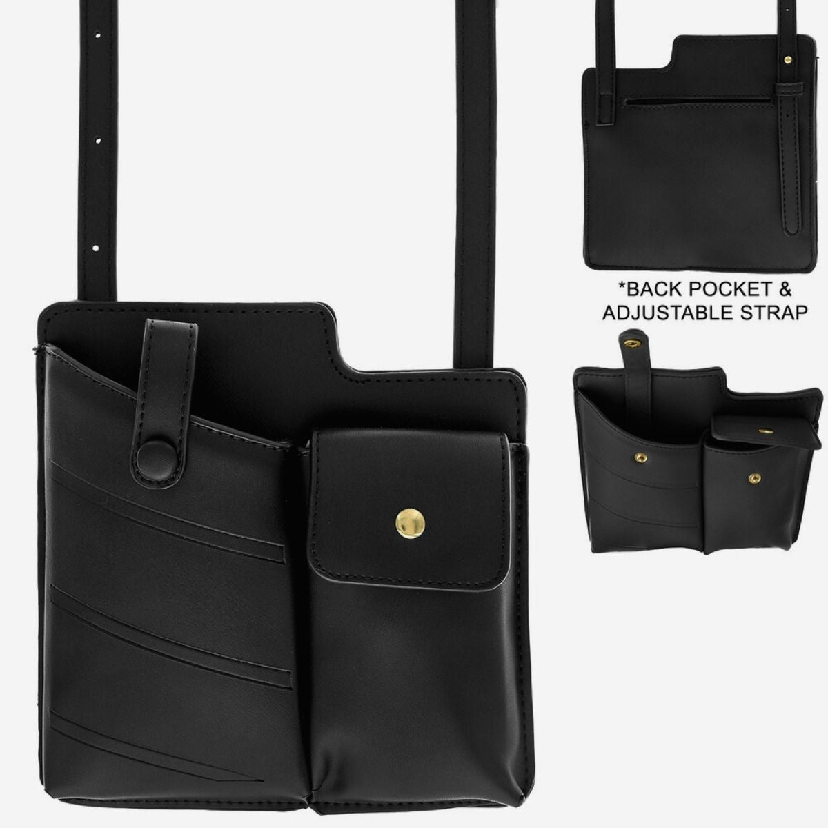 Black Mobile Phone Crossbody