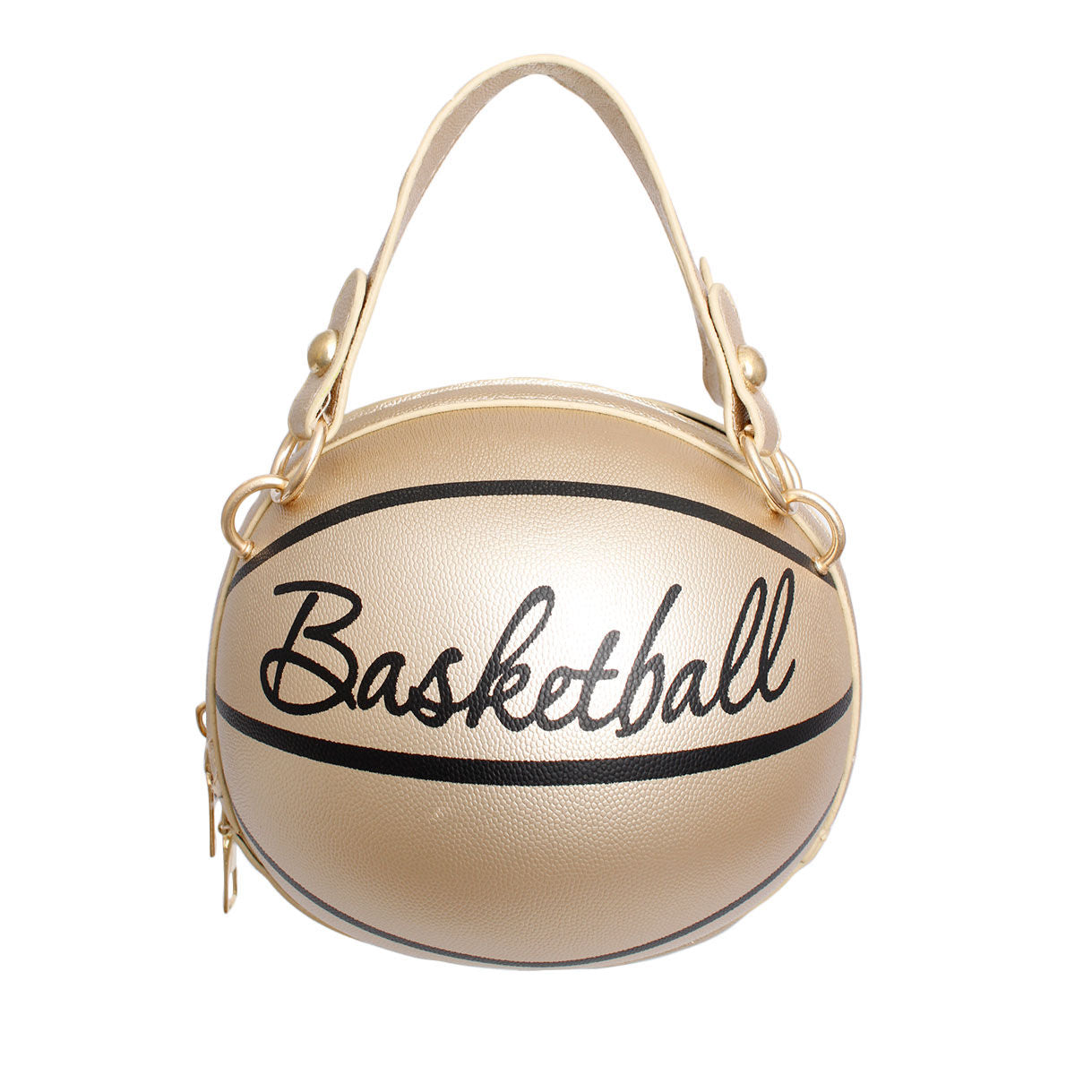 Clutch Gold Basketball Bag for Women