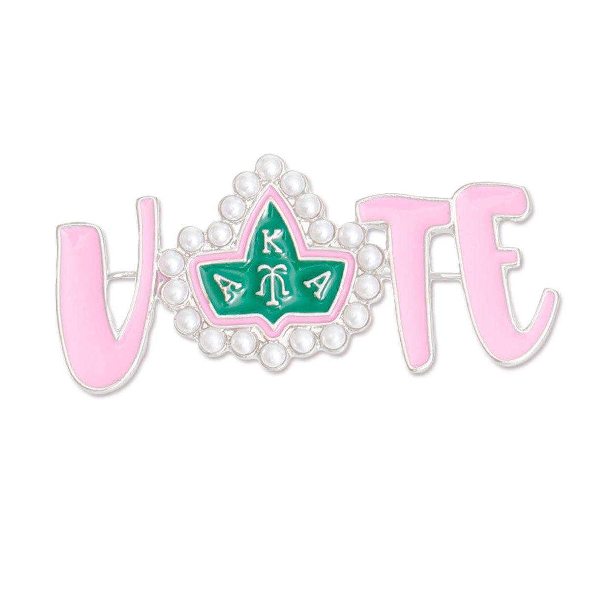 Brooch Alpha Kappa Vote Sorority Pin for Women