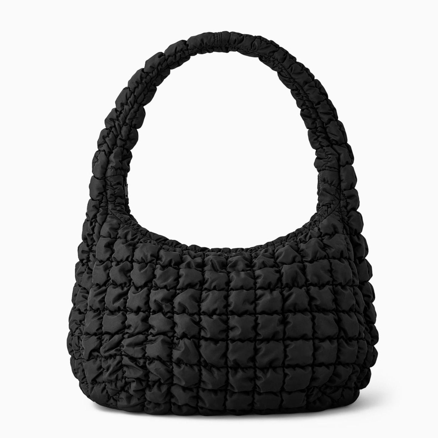 Crossbody Quilted Black Bag for Women