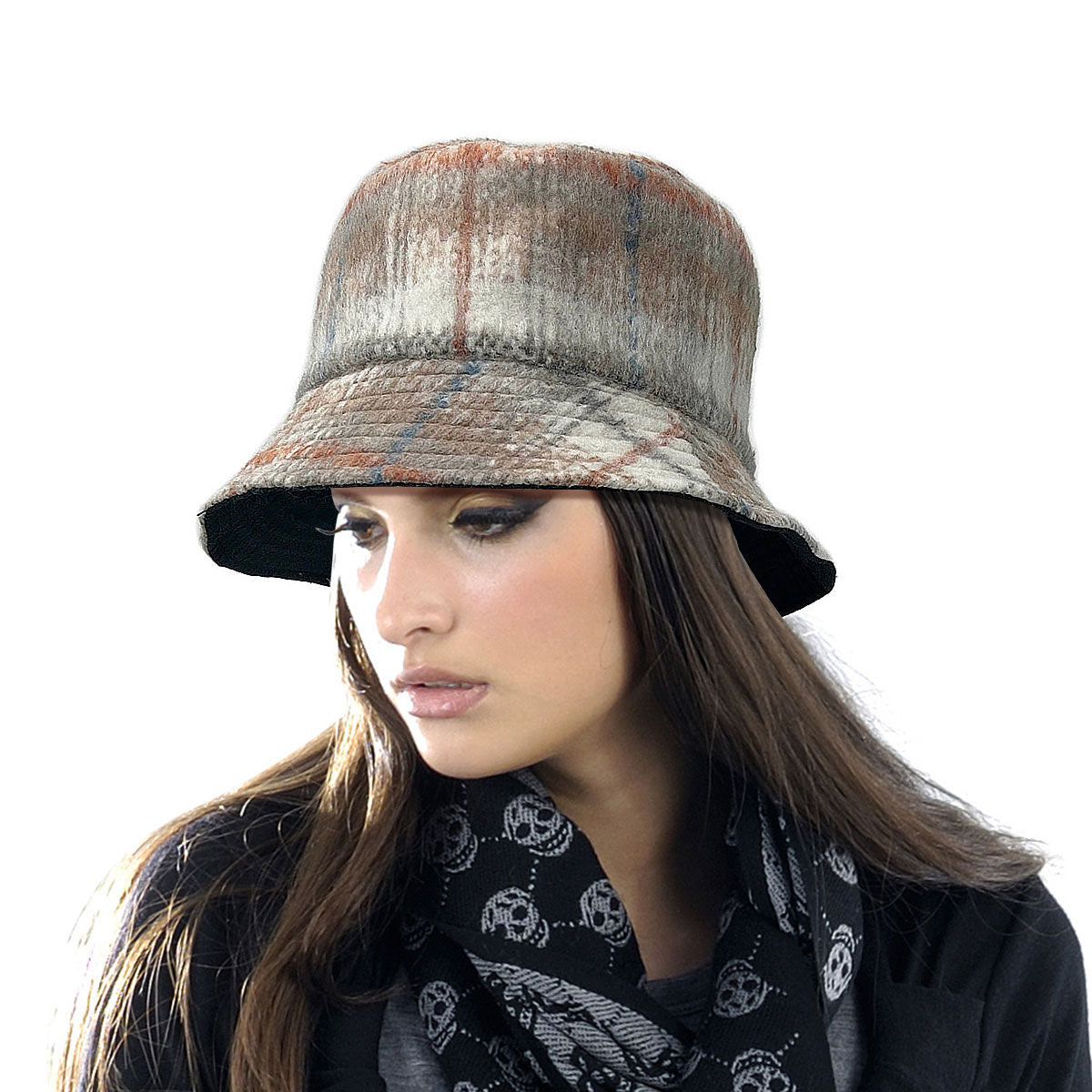 Ivory Signature Plaid Bucket Hat